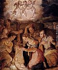 Famous Shepherds Paintings - The Nativity With The Adoration Of The Shepherds
